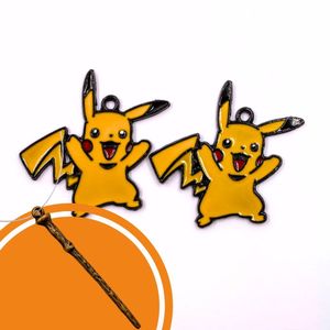 PINGENTE PIKACHU POKEMON 46X41MM EM ZAMAC COM 02 PEÇAS