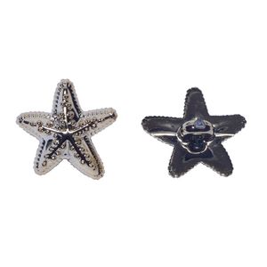 BOTAO C/PE ESTRELA DO MAR 18X18MM PCT C/ 100PCS