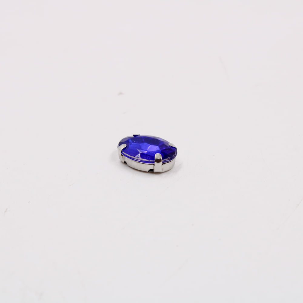 CHATON-ENGRAMPADO-OVAL-10X14MM-EM-METAL-E-ACRILICO-50-PECAS---AZUL-ROYAL