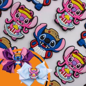 APLIQUE STITCH E ANGEL JUNINOS EMBORRACHADO COM 05 PEÇAS