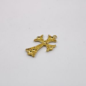 PINGENTE CRUZ PARA STRASS 48X30MM EM ZAMAC O KG