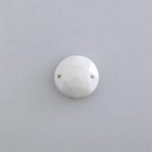 CHATON PARA COSTURA REDONDO PARA TINGIR 12MM EM PLASTICO COM 25G