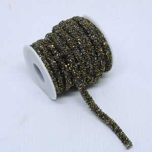 CORDÃO DE STRASS 6MM COM 4 METROS