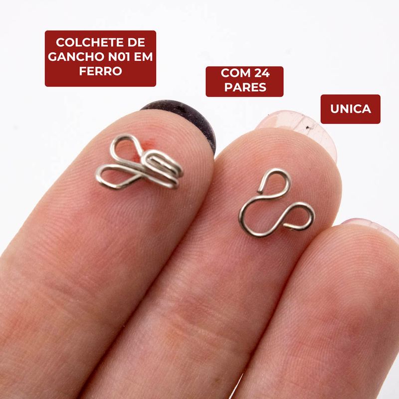 COLCHETE-DE-GANCHO-N01-EM-FERRO-COM-24-PARES---UNICA