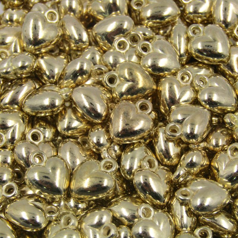 PINGENTE-CORACAO-LISO-5X10MM-EM-ABS-COM-25GR---DOURADO