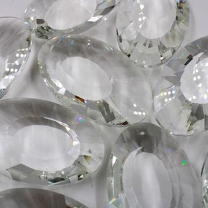 PONTEIRA OVAL DE CRISTAL 63MM CARTELA 14PCS