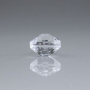 AZEITONA SEXTAVADA PASSANTE 18X22MM EM ACRILICO COM 500GR