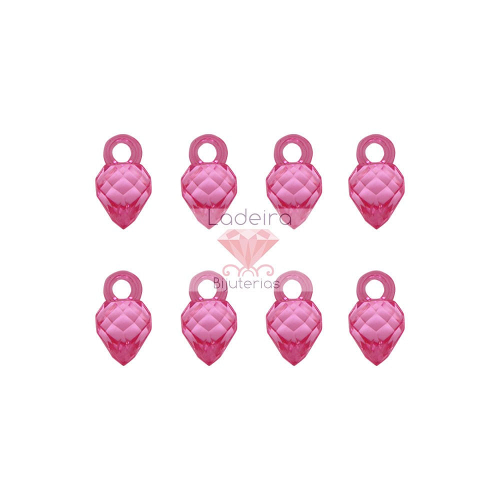 PINGENTE-MORANGO-15X9MM-EM-ACRILICO-COM-500GR-007---ROSA-PINK