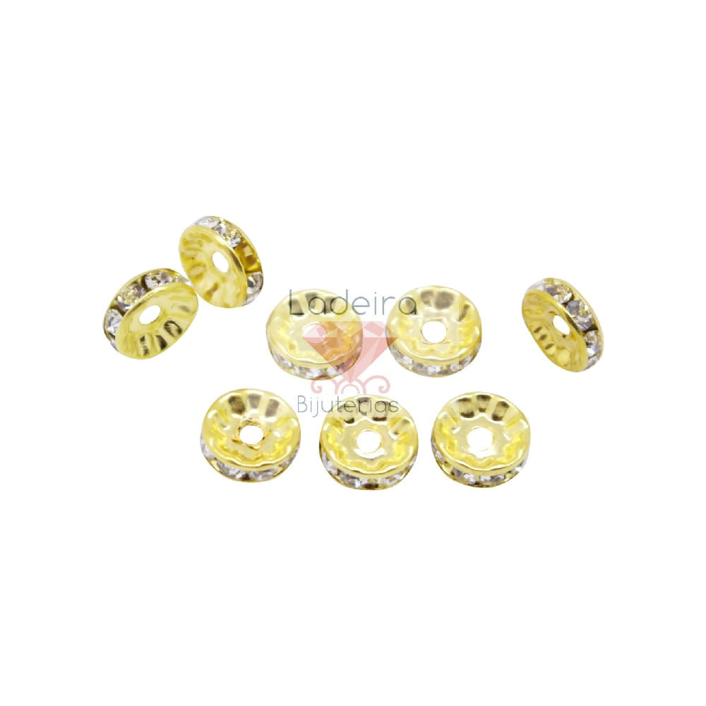 RONDELA-DE-STRASS-12MM-100-PCS-201KR---DOURADO-PRATA-201