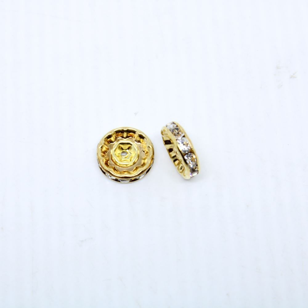 RONDELA-DE-STRASS-12MM-100-PCS-558---CRISTAL-DOURADO