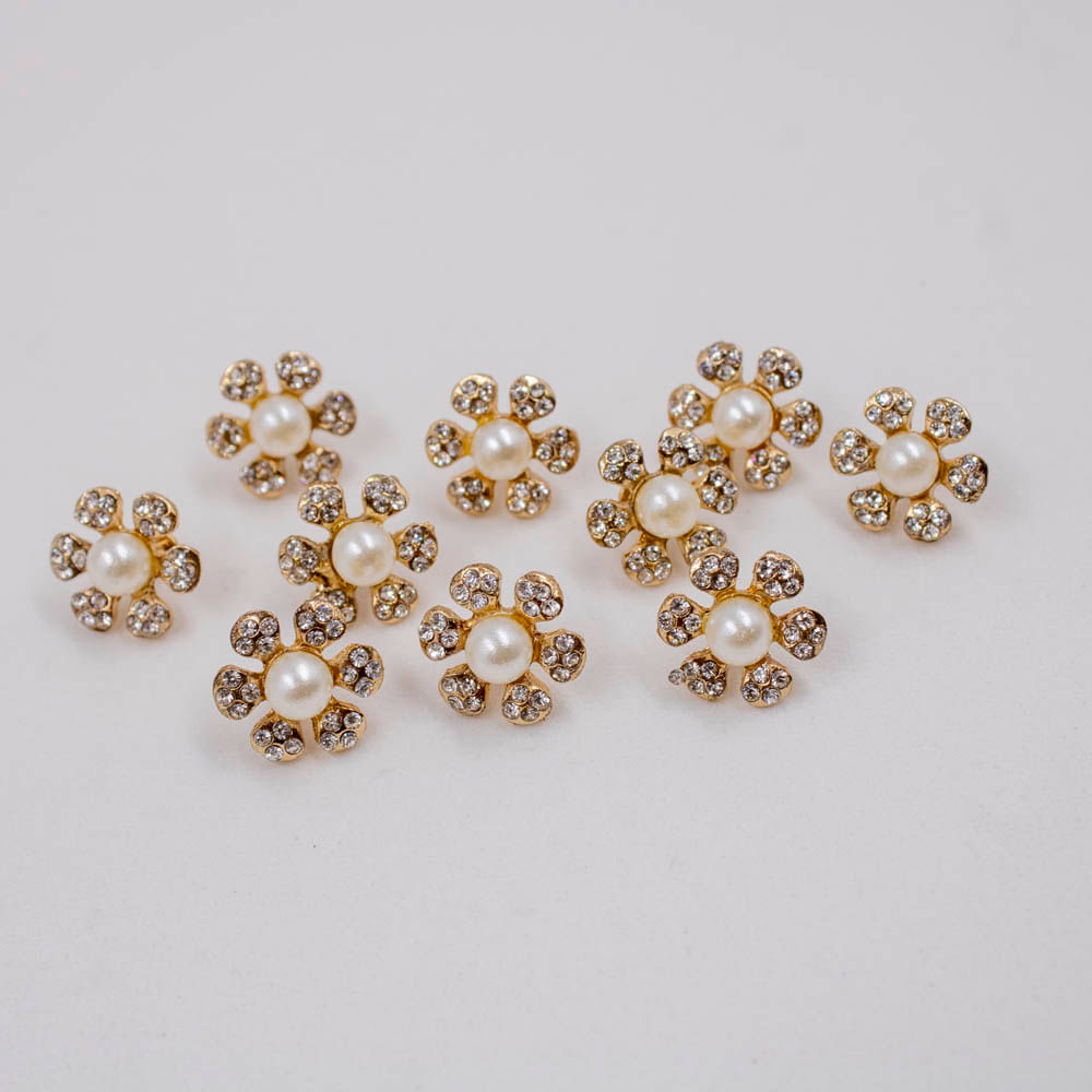 PIERCING-FLOR-16MM-PARA-CHINELO-COM-10-PECAS-142KR---DOURADO-PEROLA-STRASS-AB-142