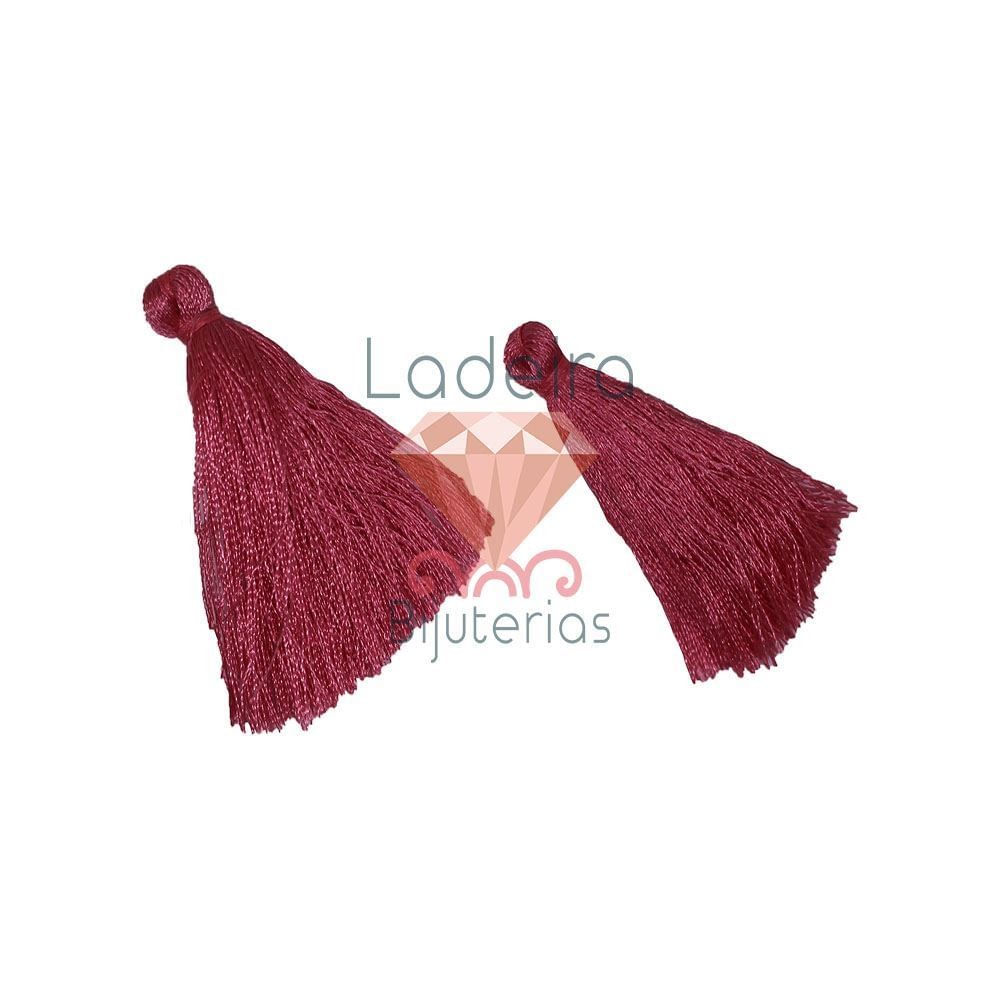 PINGENTE-POMPOM-TASSEL-40MM-COM-100-PECAS-124PO---ROSA-VELHO