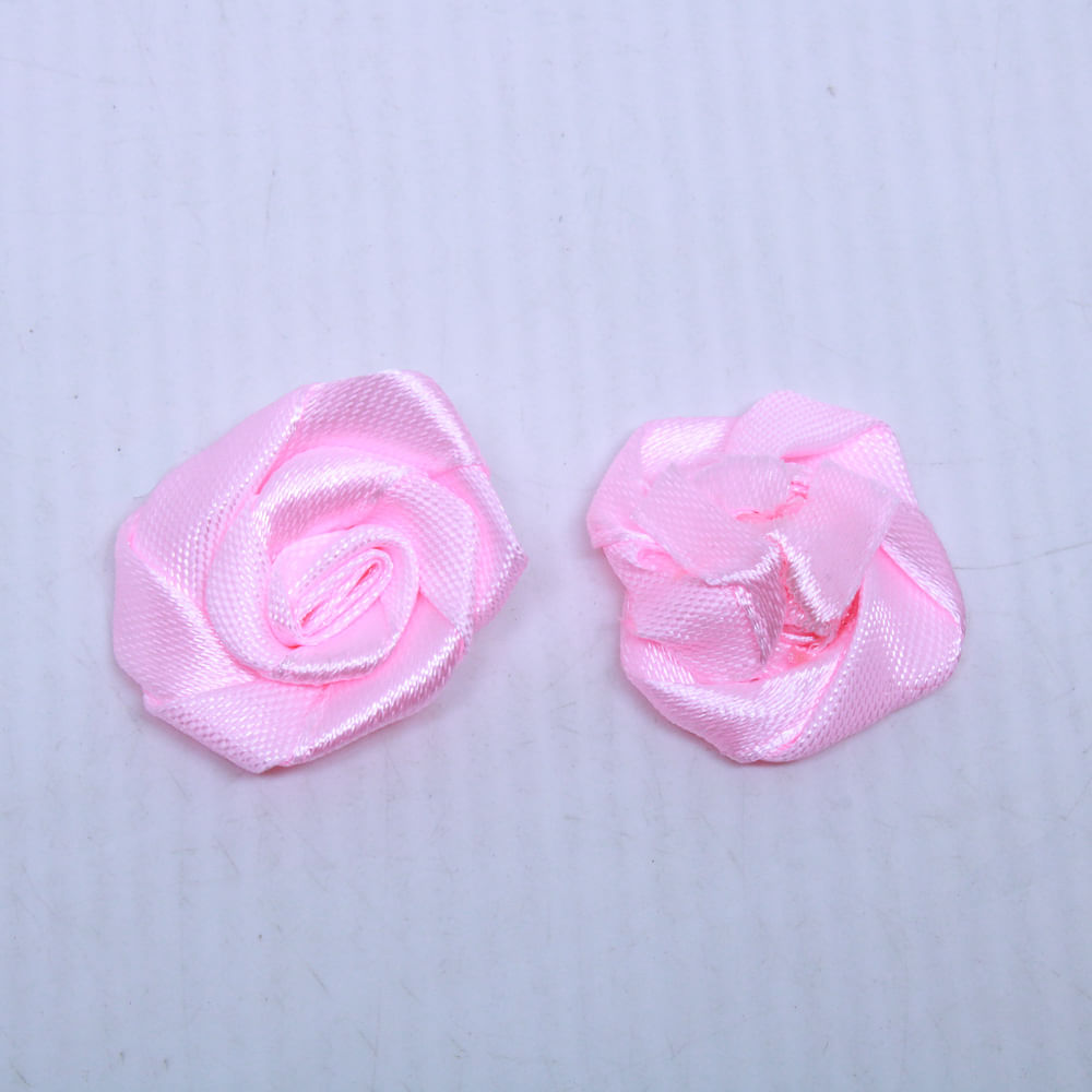 FLOR ROCOCO 30MM EM CETIM COM 500 PEÇAS