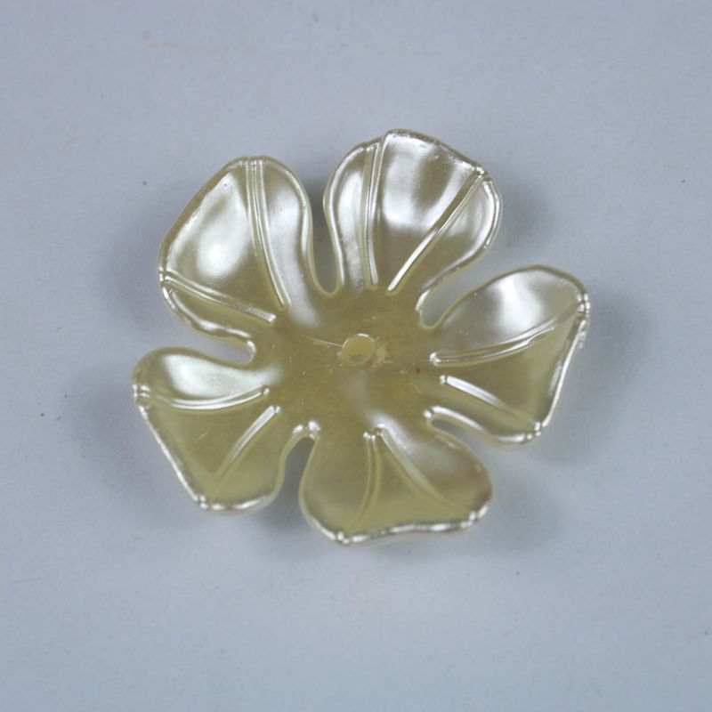 FLOR-CINCO-PETALAS-PEROLADA-18MM-EM-ABS-COM-250G-224---PEROLA-224