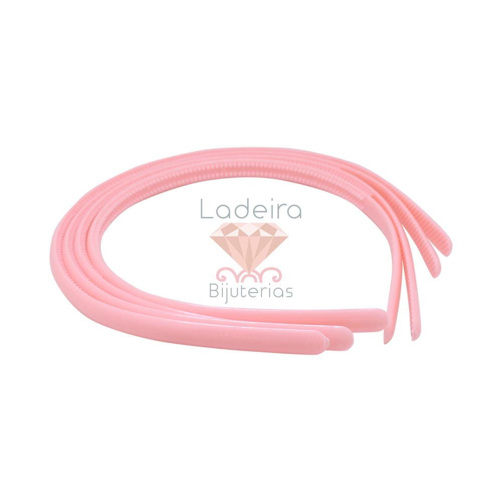 TIARA-ARREDONDADA-COM-DENTE-8MM-EM-PLASTICO-COM-12-UNIDADES-004T---SALMON