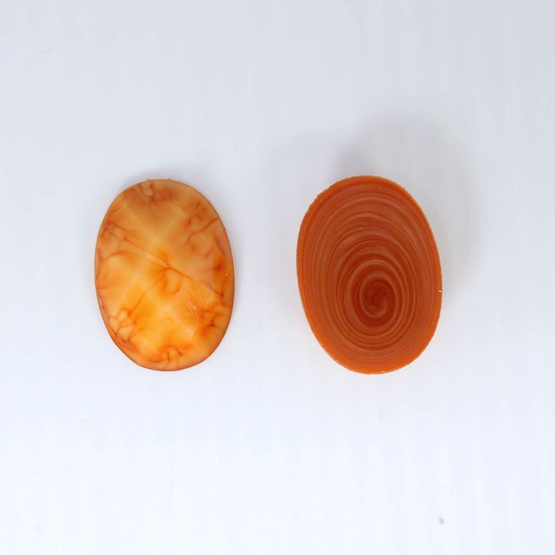 CHATON-PARA-COLAGEM-OVAL-SEXTAVADO-13X18MM-EM-RESINA-COM-250GR-208---LARANJA-Z8