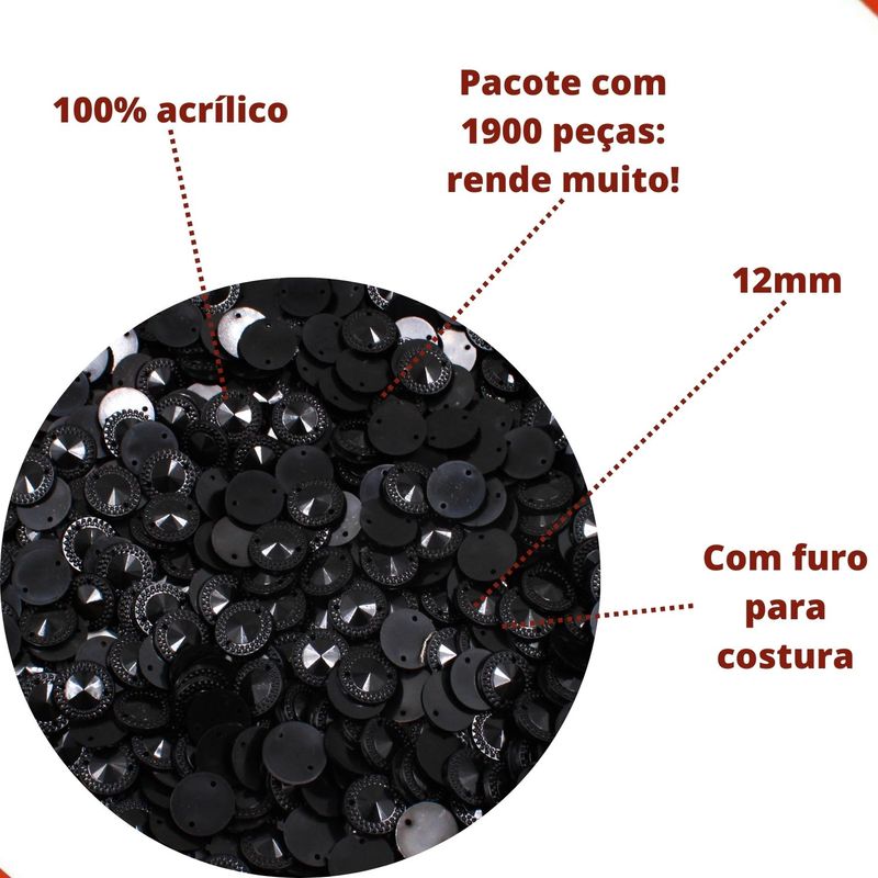 CHATON-PARA-COSTURA-REDONDO-COM-BORDA-12MM-EM-ACRILICO-COM-250GR-018---PRETO-018