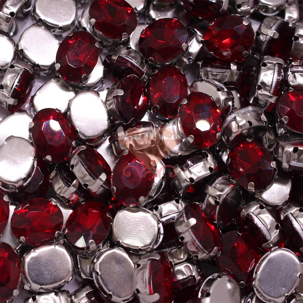 CHATON-OVAL-CRISTAL-ENGRAMPADO-8X10MM-144-pCs-102KR---BORDO