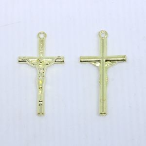 PINGENTE CRUZ COM CRISTO 11X41MM EM FUNDIÇAO COM 50GR