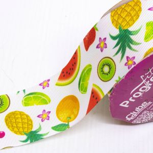 FITA DE GORGURAO FRUTAS PROGRESSO 38MM COM 10 METROS