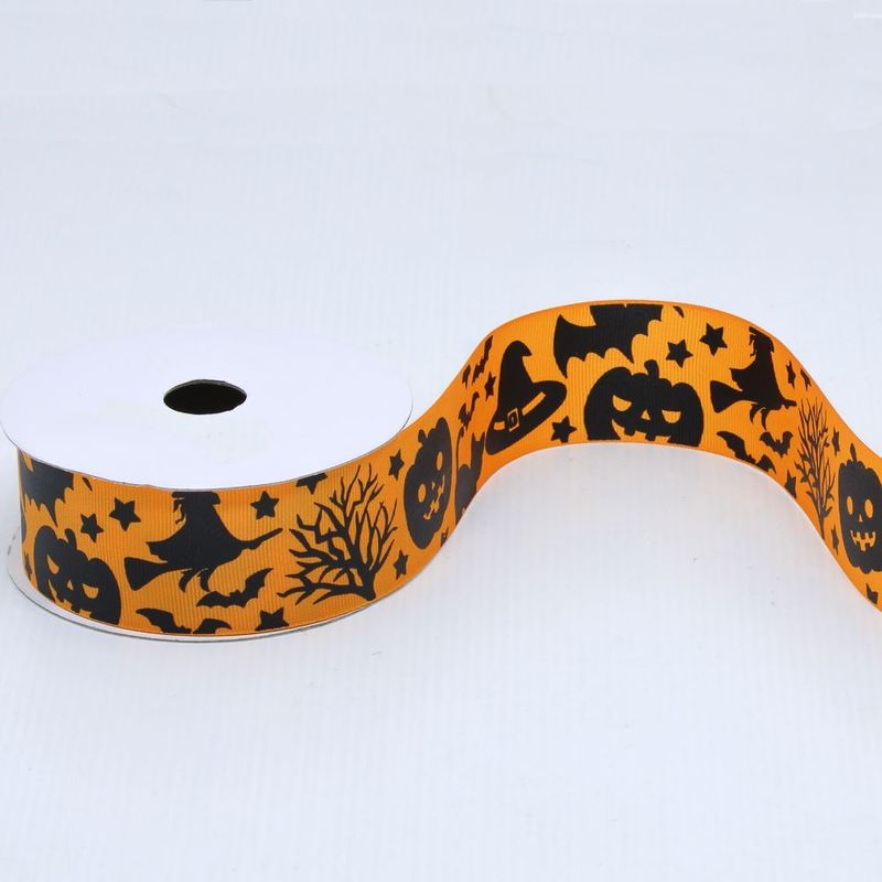 FITA-DE-GORGURAO-HALLOWEEN-38MM-EM-POLIESTER-COM-9-METROS-208---LARANJA-Z8