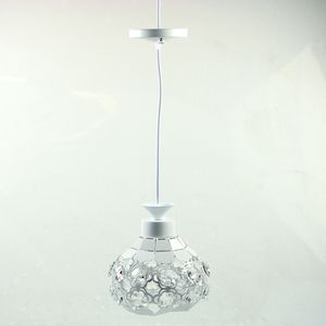 LUSTRE REDONDO COM FLOR 1 PENDENTES 21X40X11CM EM FERRO UNIDADE