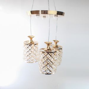 LUSTRE REDONDO TRABALHADO 3 PENDENTES 35X28CM EM FERRO UNIDADE