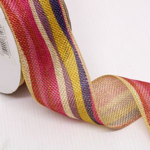 FITA MULTICOLORIDA EM POLIESTER  5CM 18M