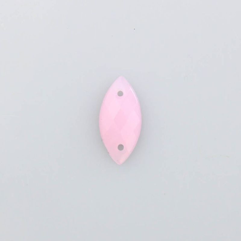 CHATON-PARA-COSTURA-OVAL-GELATINA-7X15MM-EM-ACRILICO-COM-250GR-M001---ROSA