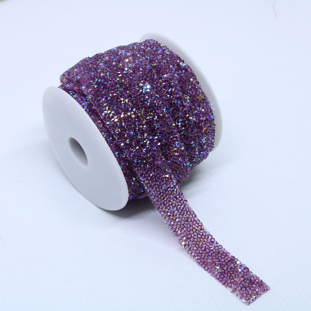 FITA-STRASS-IRISADA-20MM-EM-RESINA-COM-9-METROS-211---LILAS-Z11