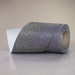 LONITA DE GLITTER FINA EM ROLO 6CM COM 5 METROS