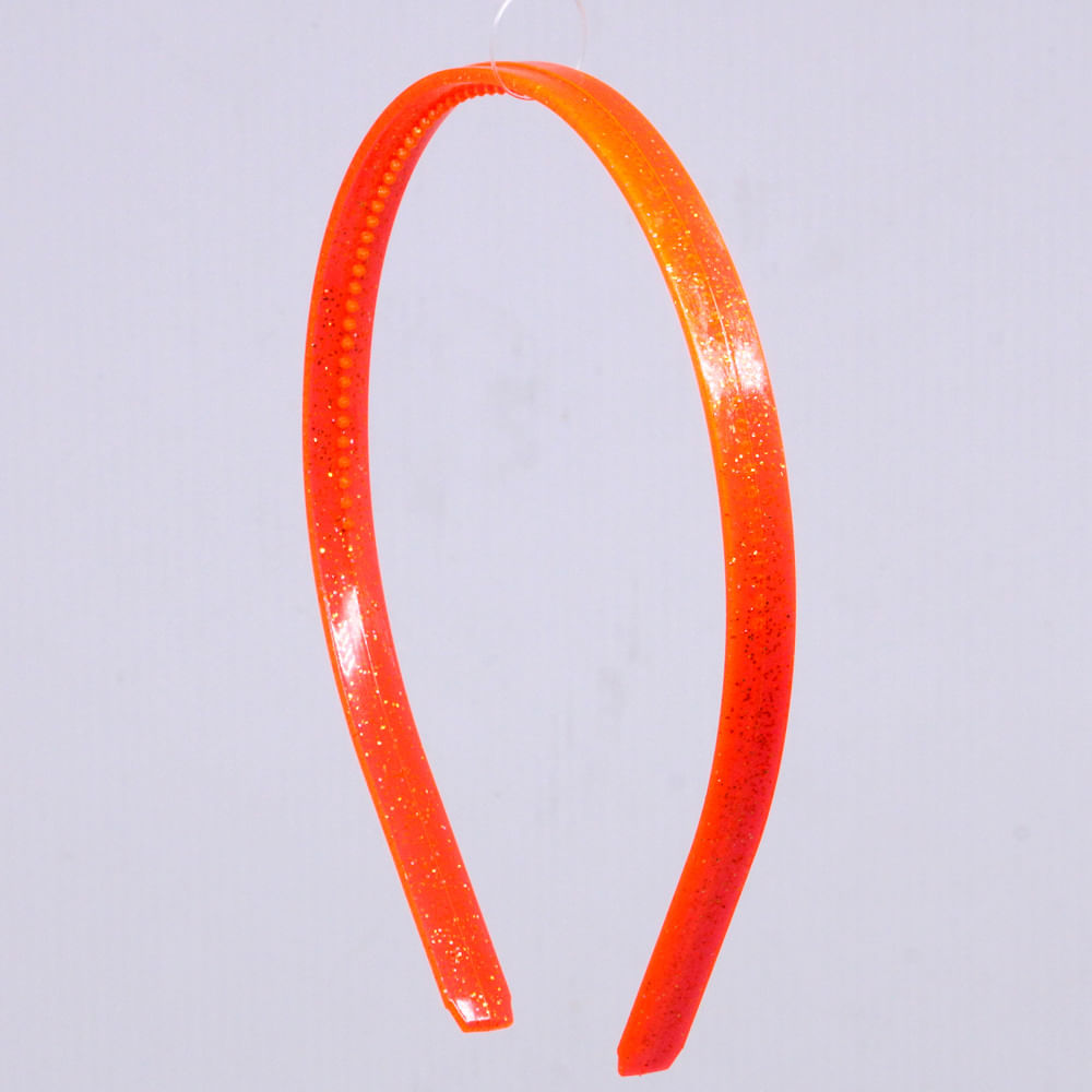 TIARA-GLITTER-COM-DENTE-10MM-EM-PLASTICO-COM-12-UNIDADES--NC--035M---LARANJA-NEON