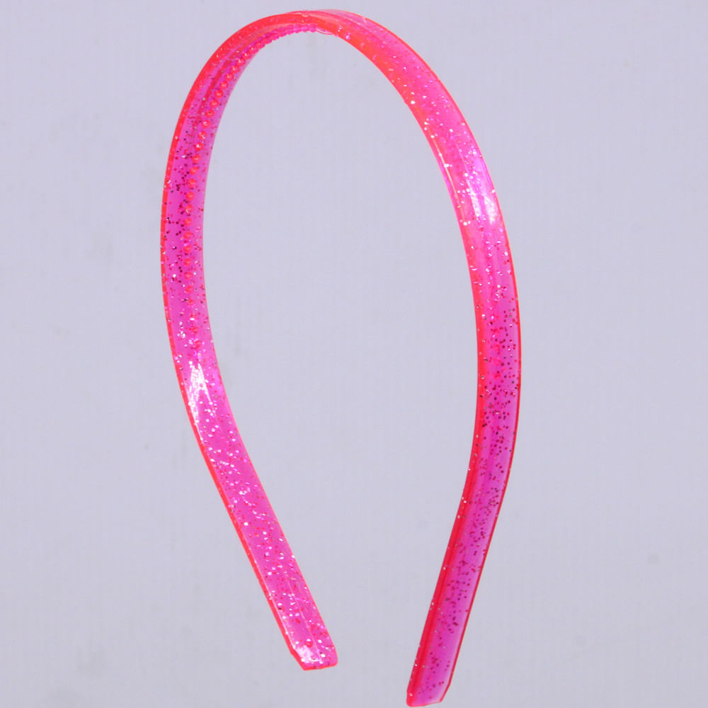 TIARA-GLITTER-COM-DENTE-10MM-EM-PLASTICO-COM-12-UNIDADES--NC--034M---PINK-NEON-034