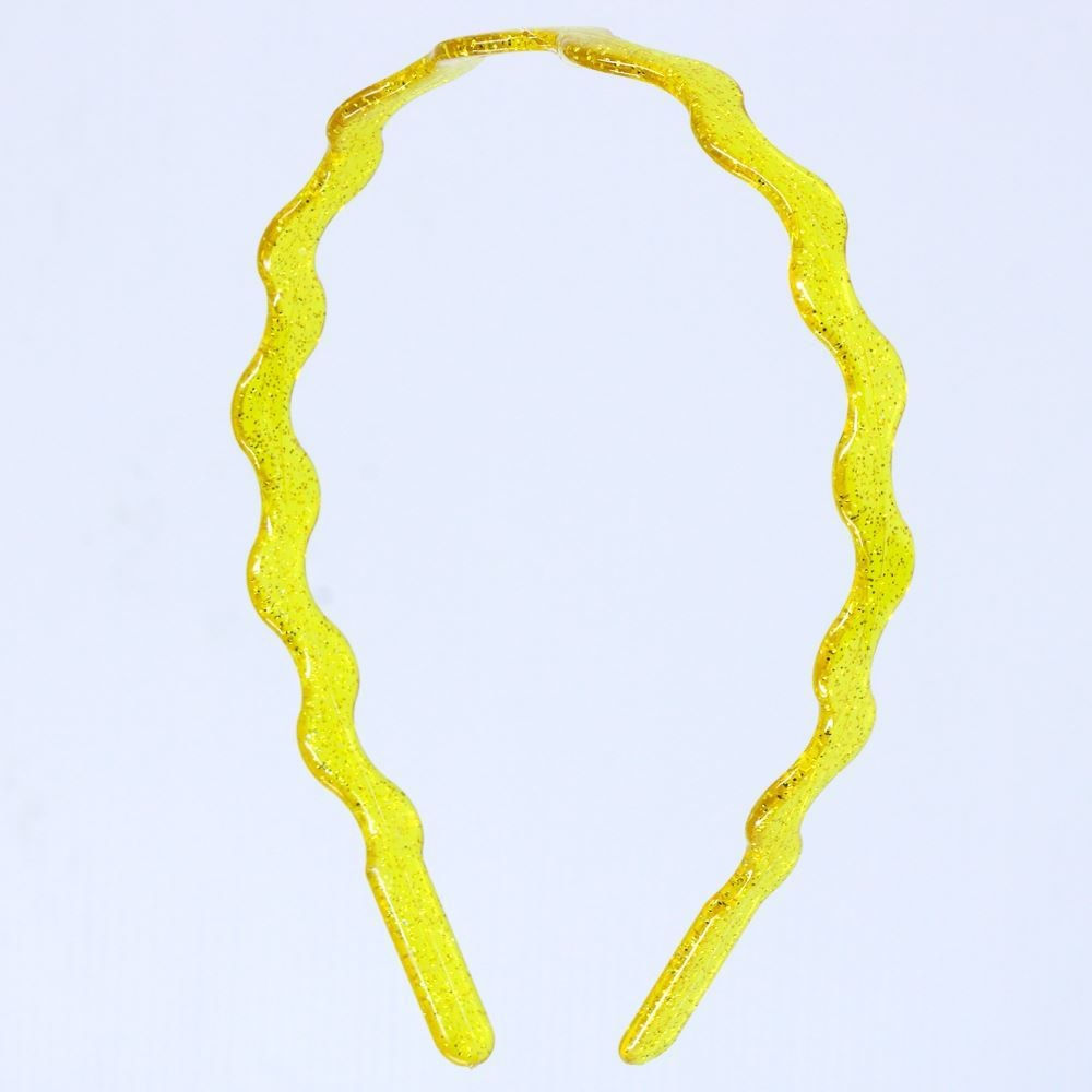 TIARA-CURVADA-GLITTER-EM-PLASTICO-COM-12-PECAS-203---AMARELO-Z3