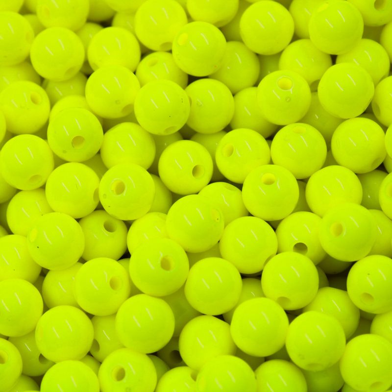 BOLA-PLASTICA-LEITOSA-PASSANTE-08MM-COM-500GR-033M---AMARELO-NEON