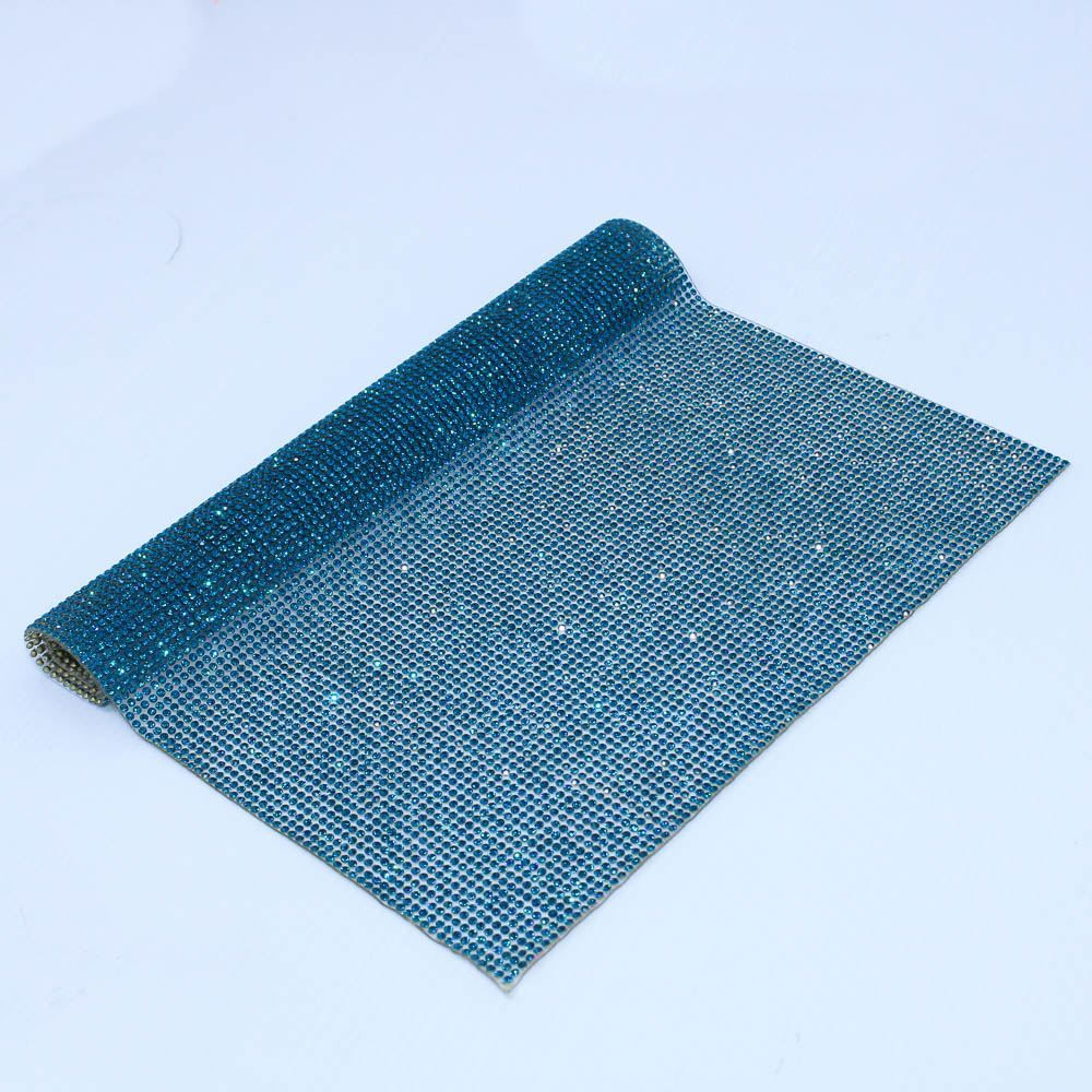 MICRO---MANTA-DE-STRASS-24X40CM-EM-VIDRO-UNIDADE-117KR---AZUL-ZIRCON