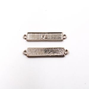 PLACA PARA PULSEIRA FÉ 34X07MM EM ZAMAC COM 100GR