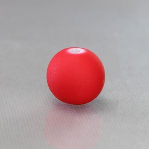 BOLA EMBORRACHADA PASSANTE 06MM EM PLASTICO COM 50GR