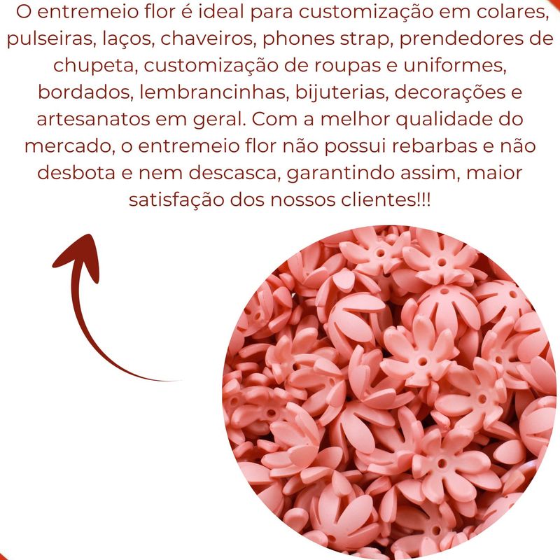 ENTREMEIO-FLOR-17MM-EM-ACRILICO-COM-500GR---217---ROSA-BEBE-Z17