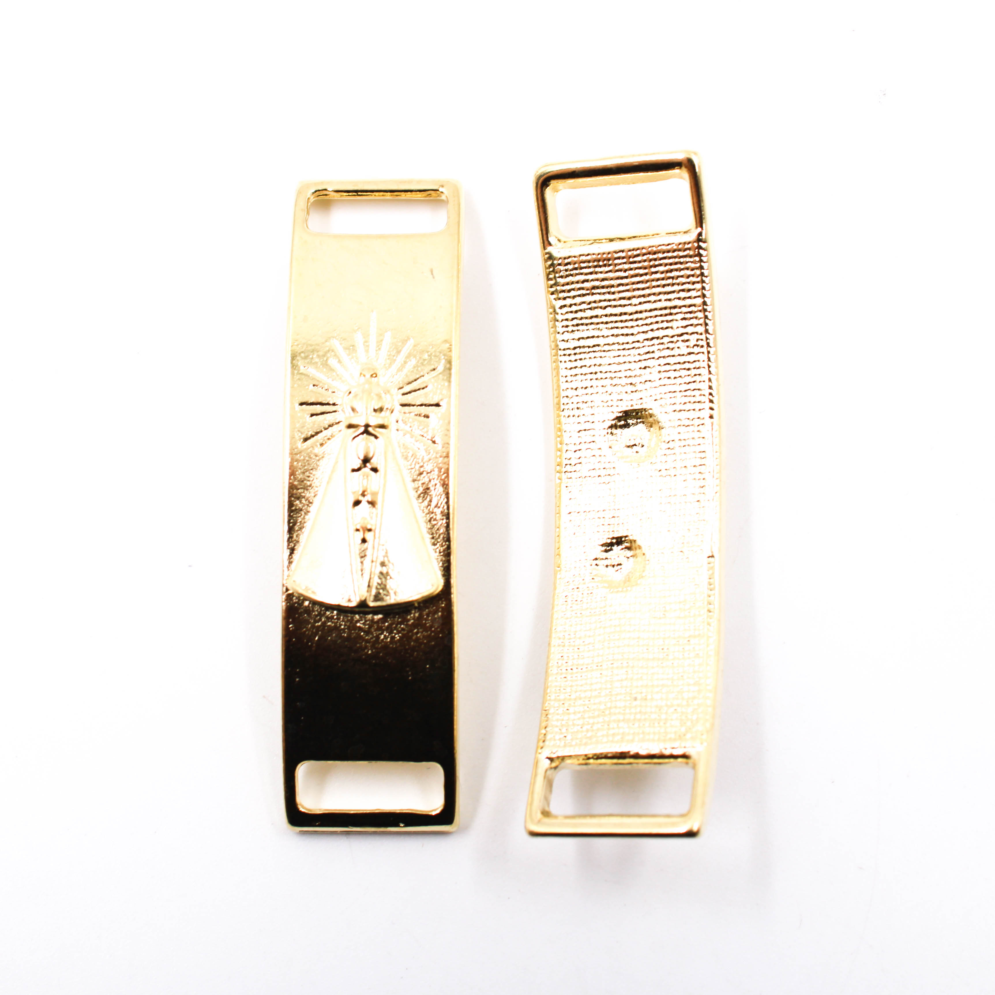 PLACA-PARA-PULSEIRA-NOSSA-SENHORA-50X13MM-EM-ZAMAC-COM-100GR---073---DOURADO-073