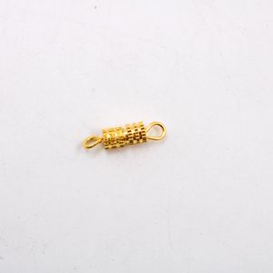 FECHO DE ROSCA COM ARGOLA DE LATÃO 4X12MM COM 250 PEÇAS