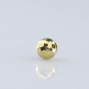 BOLA GLOBINHO PASSANTE 06MM EM ABS COM 50G