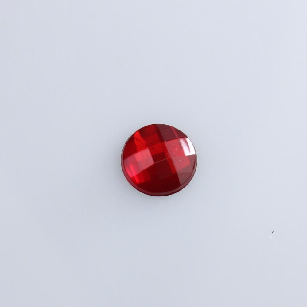 CHATON-PARA-COLAGEM-REDONDO-SEXTAVADO-10MM-EM-ACRILICO-COM-25G-Q003---VERMELHO