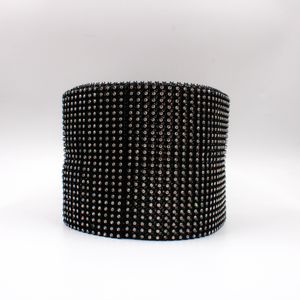 MANTA DE STRASS 12CM  EM ABS COM 9 METROS