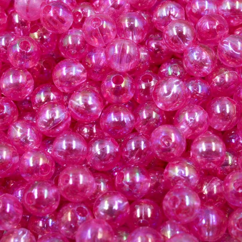 BOLA-TRANSLUCIDA-IRISADA-08MM-EM-PLASTICO-COM-50G-213---ROSA-Z13