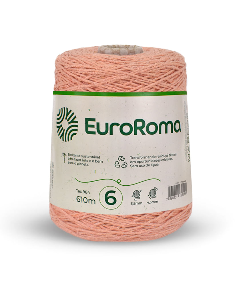 BARBANTE-EUROROMA-COLORIDO-N6-4-6-610M-COM-600G---210---SALMON-Z10