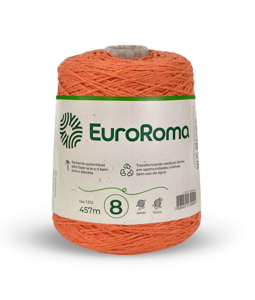 BARBANTE-EUROROMA-COLORIDO-N8-4-8-457M-COM-600G---LARANJA