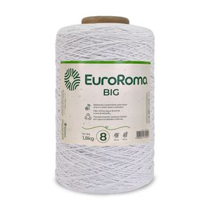 BARBANTE EUROROMA COLORIDO N8 4/8 1373M COM 1.8KG