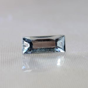 CHATON PARA COSTURA PALITO ACHATADO 6X15MM EM ACRILICO COM 50GR