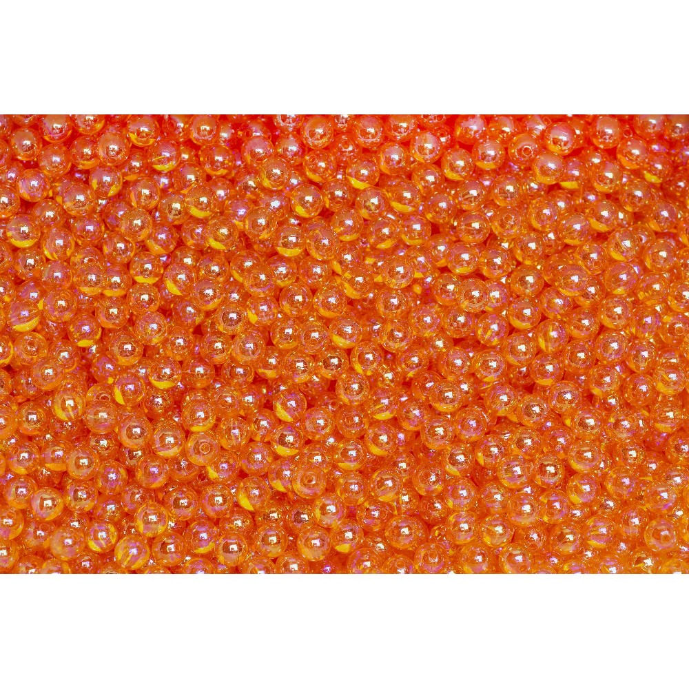 BOLA-TRANSLUCIDA-IRISADA-05MM-EM-ACRILICO-COM-50GR---LARANJA